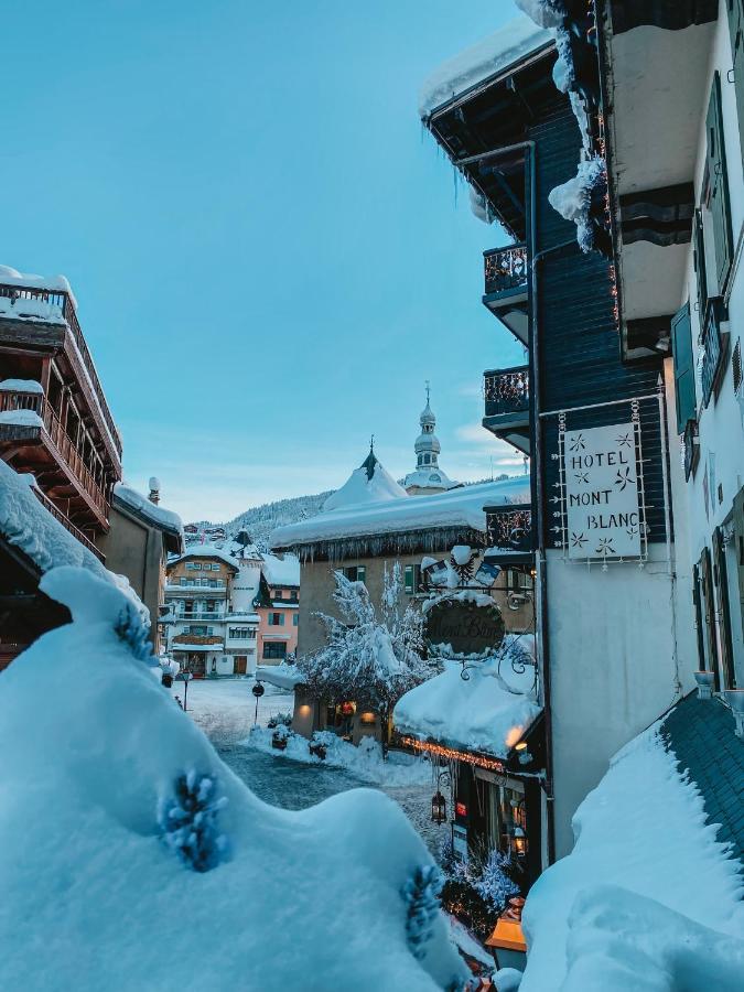 Hotel Mont Blanc Megève Dış mekan fotoğraf