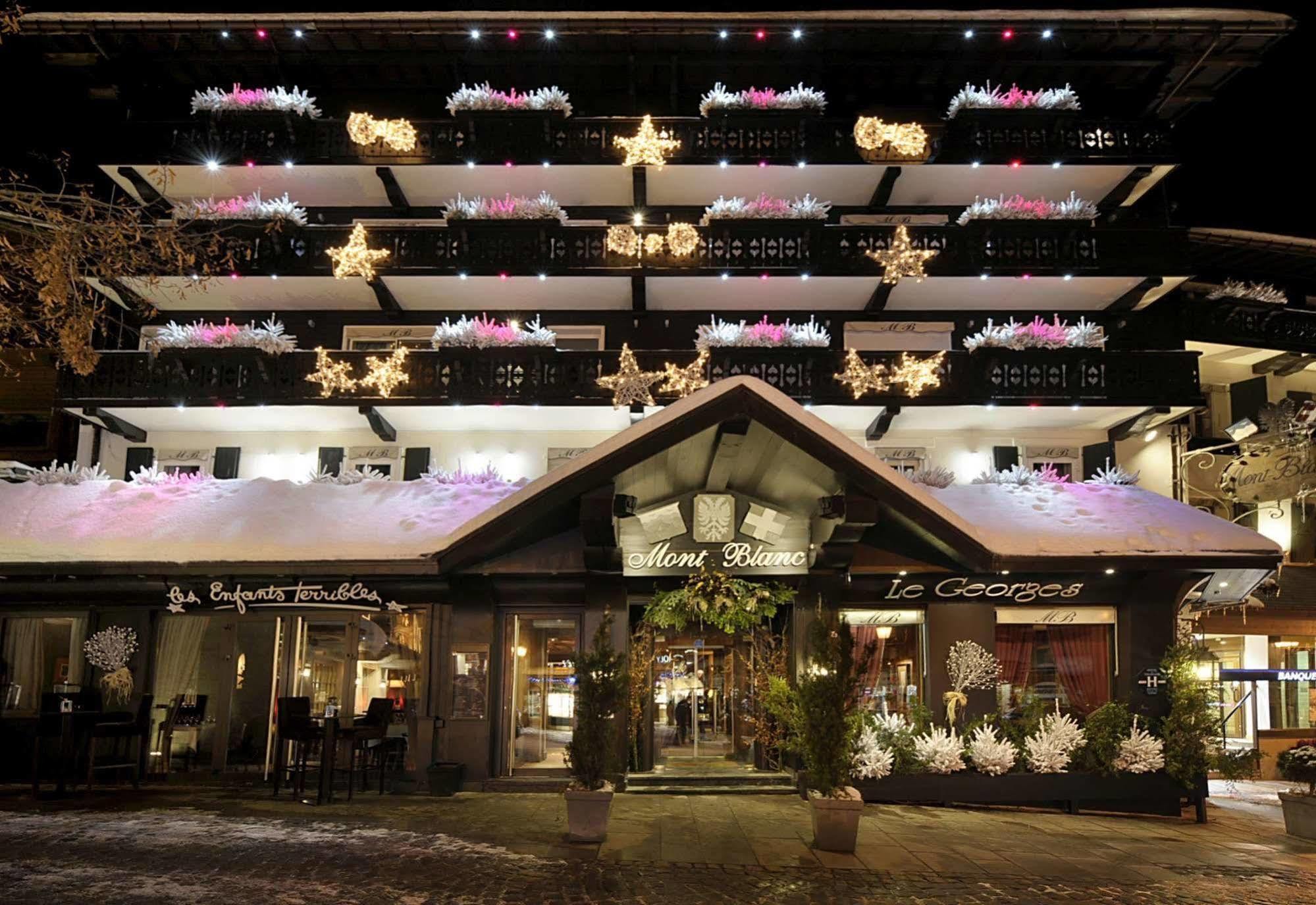 Hotel Mont Blanc Megève Dış mekan fotoğraf